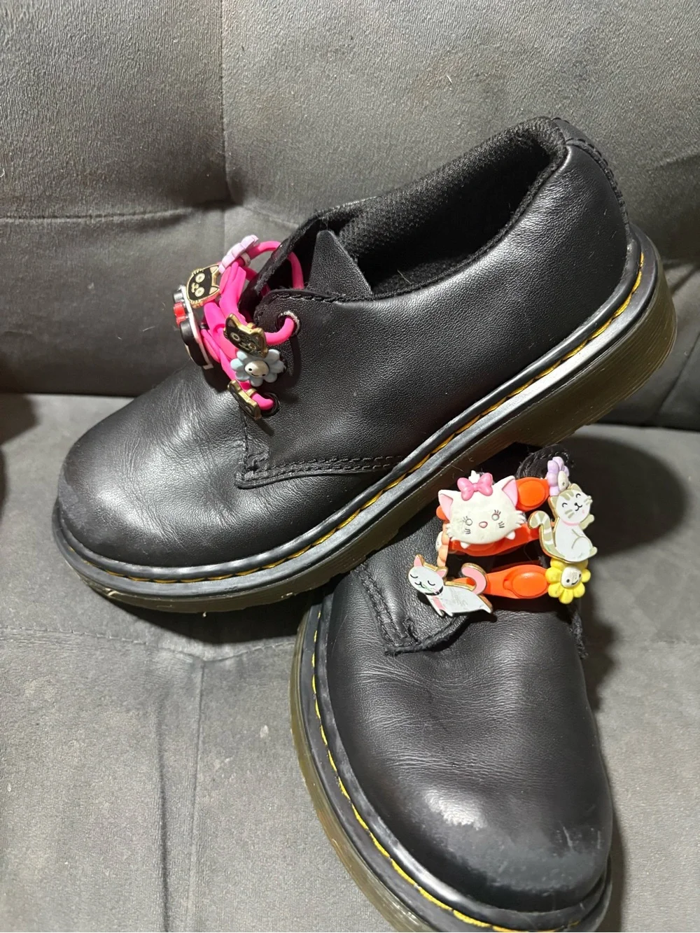 Dr. Martens 1461 Oxford Shoes Children’s Kids Size 13 Black Leather